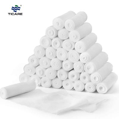 Weaved Non Stick Gauze Roller Bandage Sterile - TICARE HEALTH