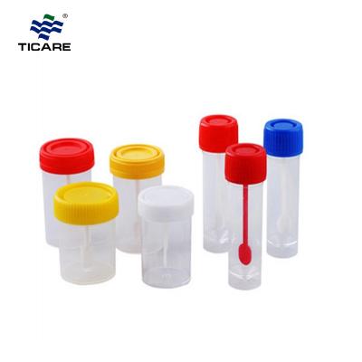 Stool Container With Spoon - TICARE HEALTH