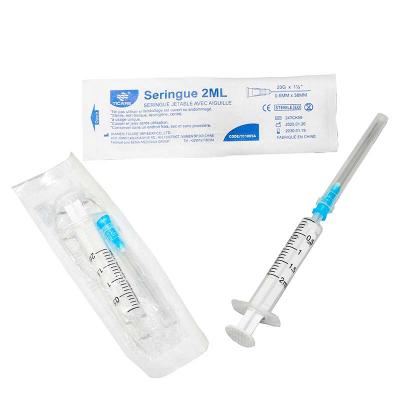 Seringue 1mL, 23G x 1 1/2, 0.6mm x 38mm - TICARE HEALTH