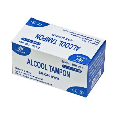 TICARE® Alcohol Swabs – Sterile 70% Isopropyl Alcohol Pads for Disinfection and Medical Use
