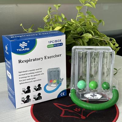 Lung Trainer 3 Ball Spirometer, Incentive Spirometer - TICARE® HEALTH