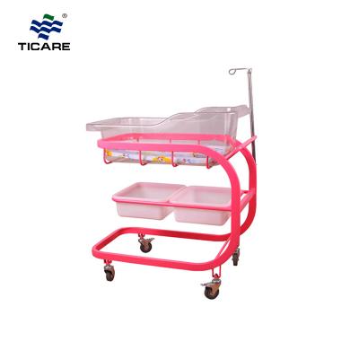 TC-HB133 Powder Coated Steel Baby Bassinet - TICARE HEALTH