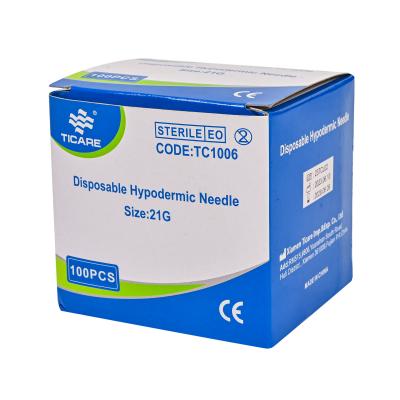 TICARE® Hypodermic Needle 18G–30G | Sterile Medical Needles for Injection
